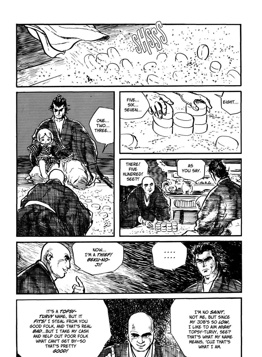 Read Lone Wolf and Cub chapter 44 image 38 on Lezhin