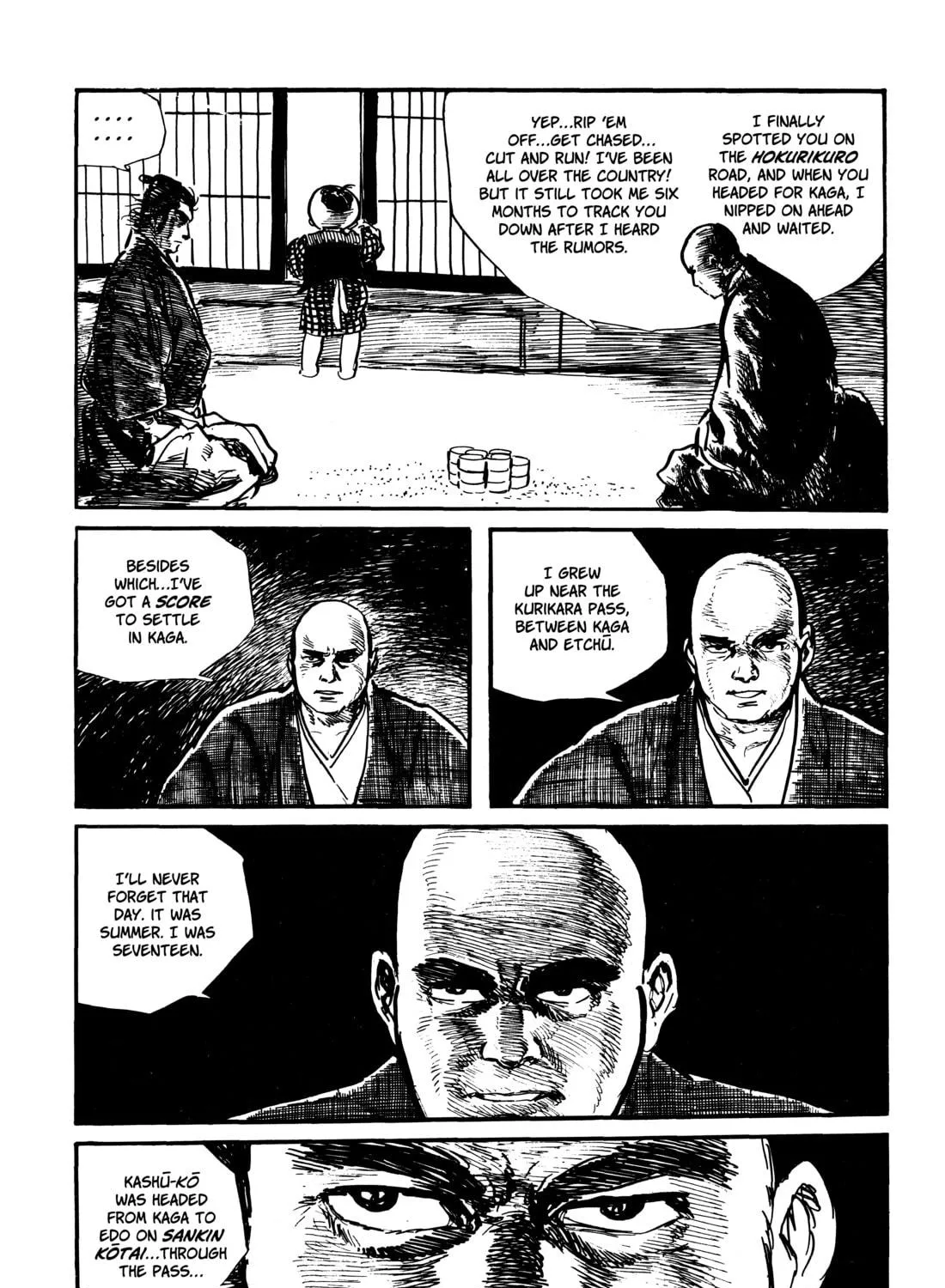 Read Lone Wolf and Cub chapter 44 image 40 on Lezhin