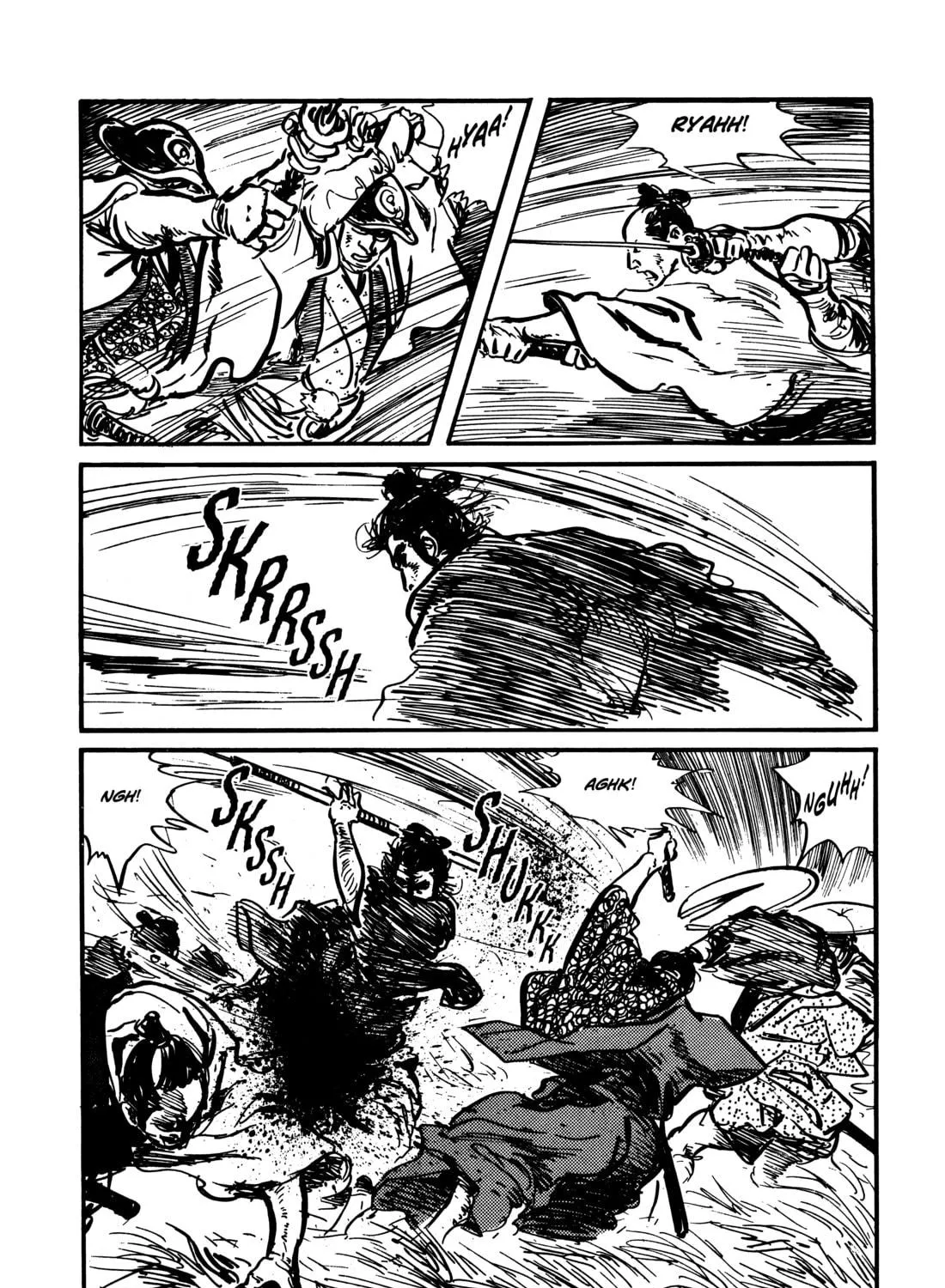 Read Lone Wolf and Cub chapter 45 image 100 on Lezhin