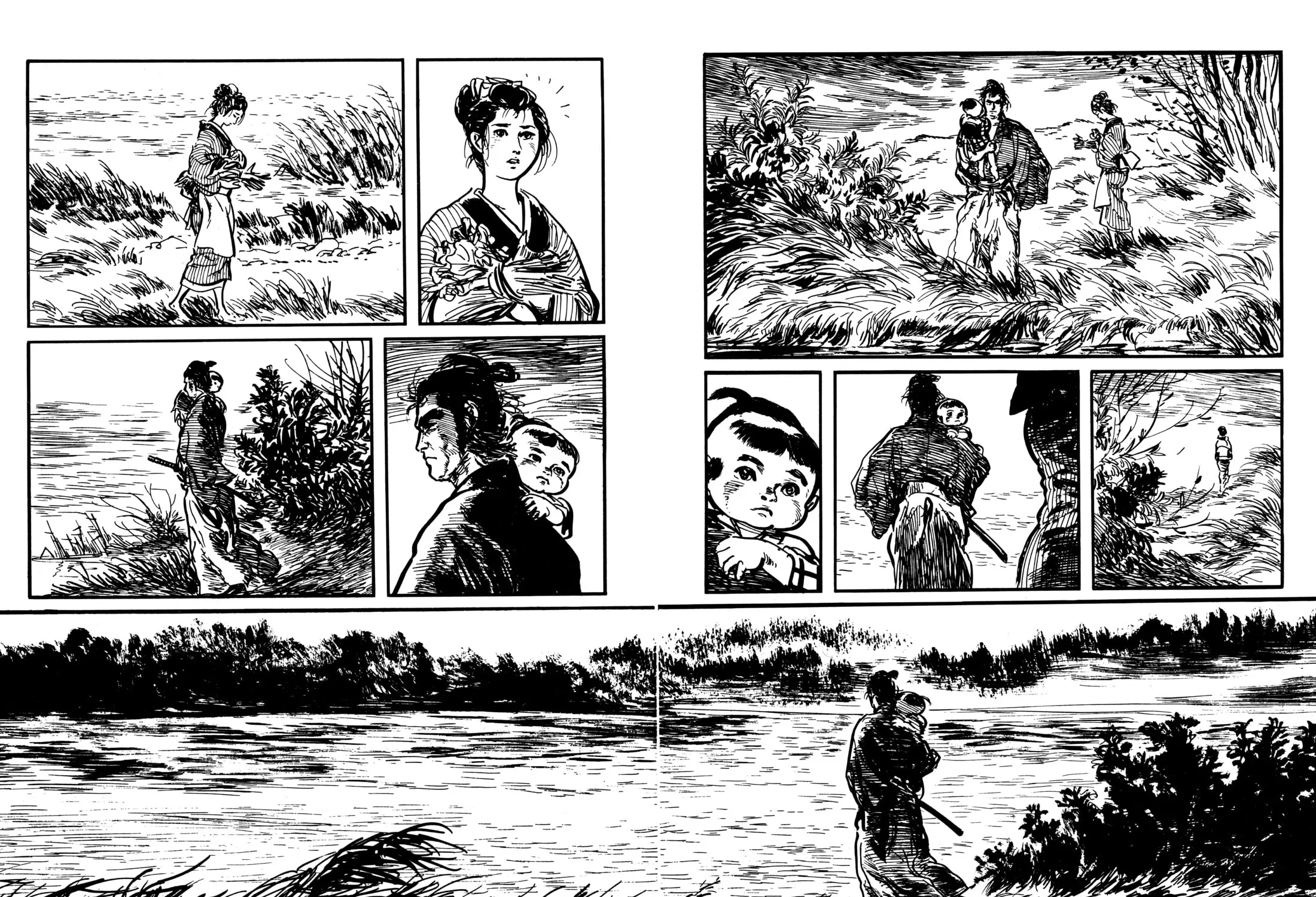 Read Lone Wolf and Cub chapter 45 image 66 on Lezhin