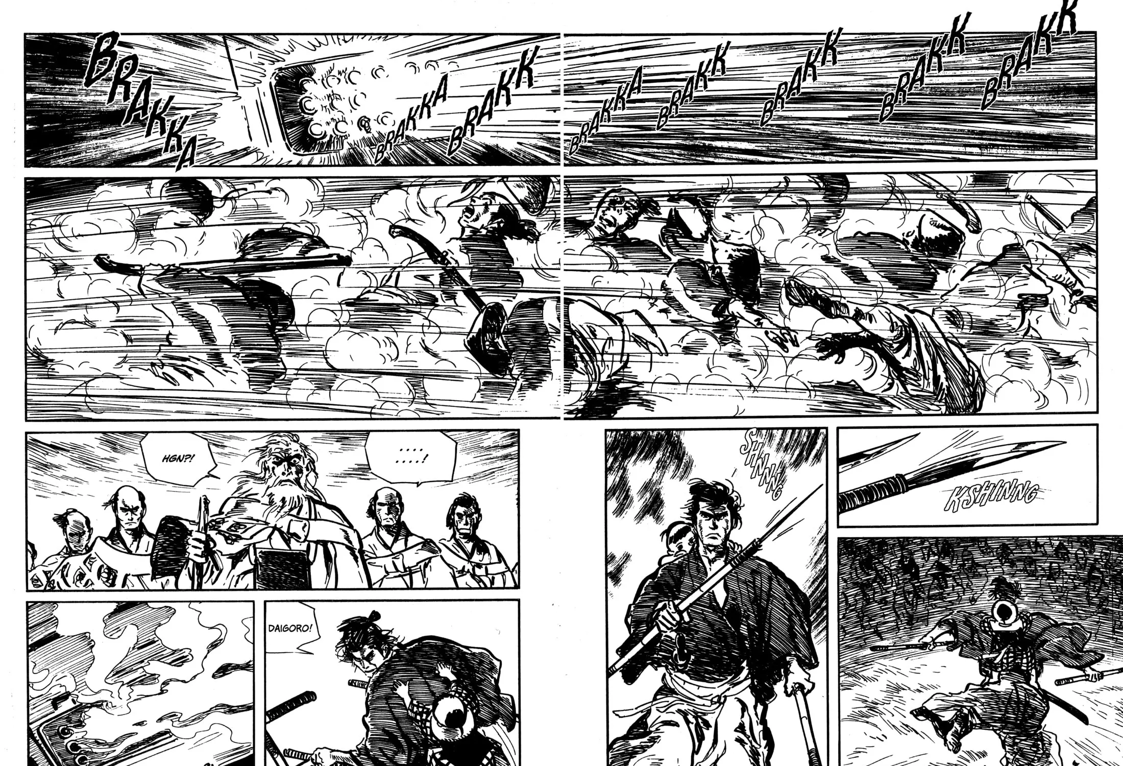 Read Lone Wolf and Cub chapter 50 image 92 on Lezhin