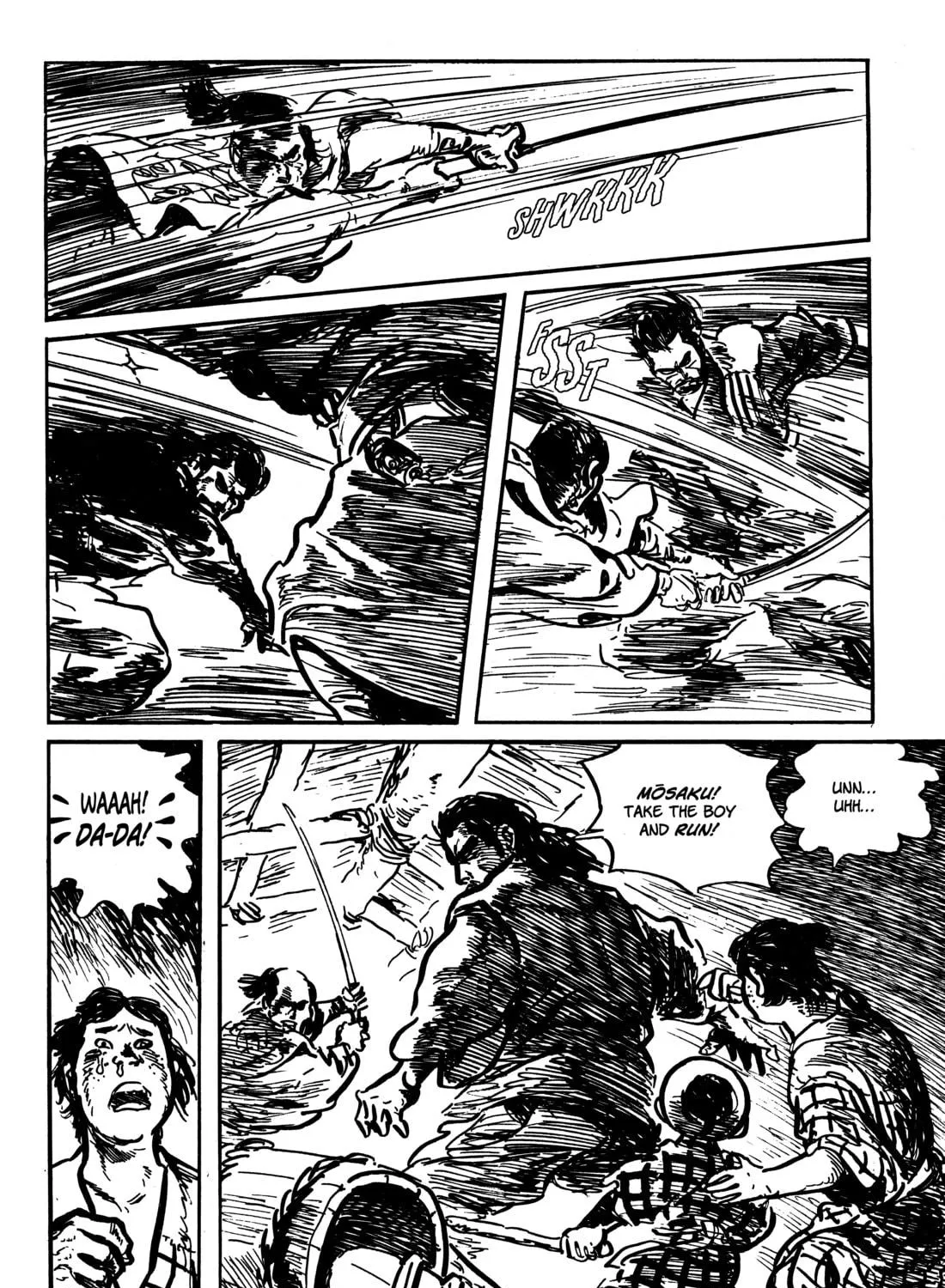Read Lone Wolf and Cub chapter 51 image 100 on Lezhin