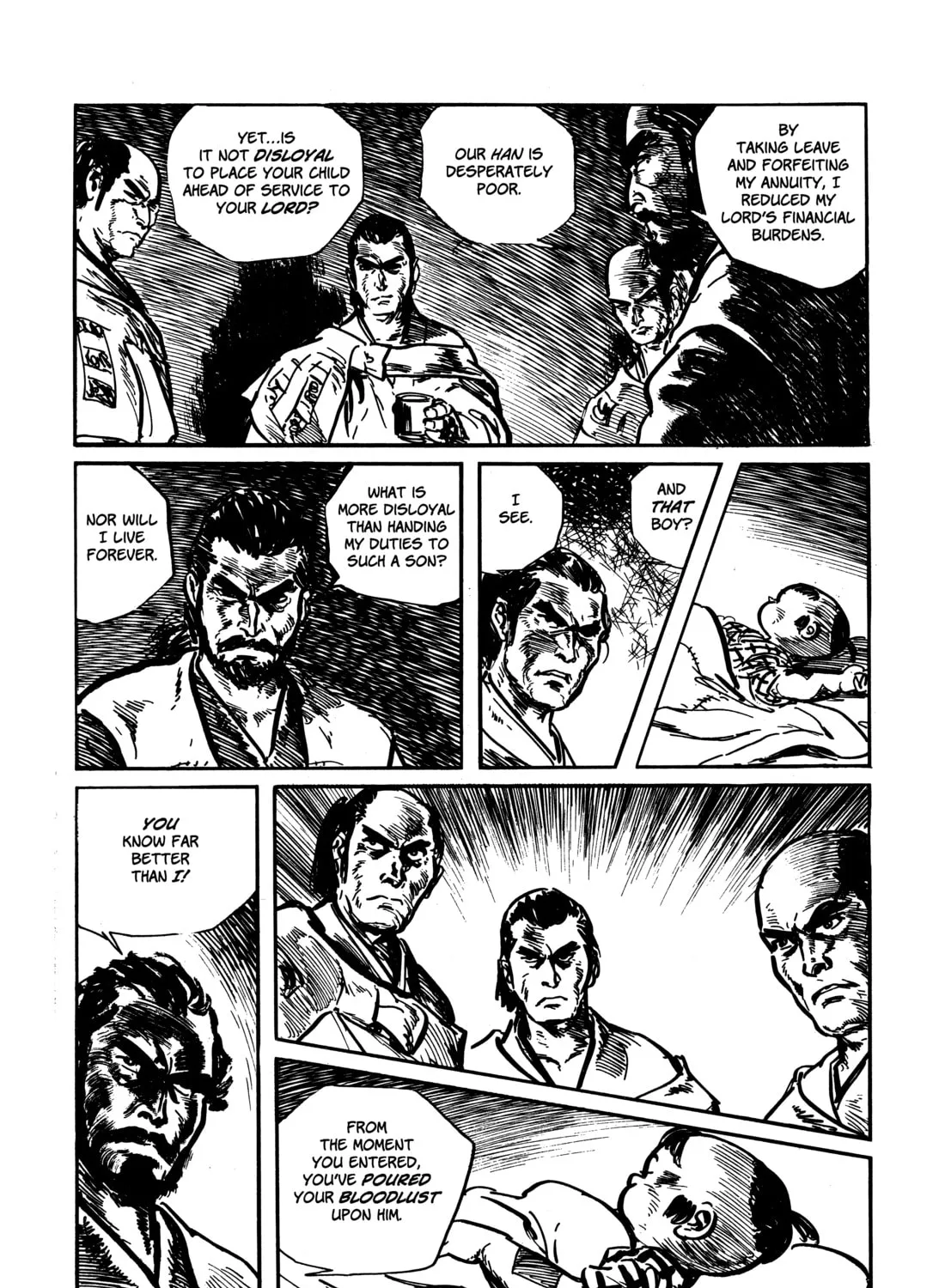 Read Lone Wolf and Cub chapter 51 image 92 on Lezhin