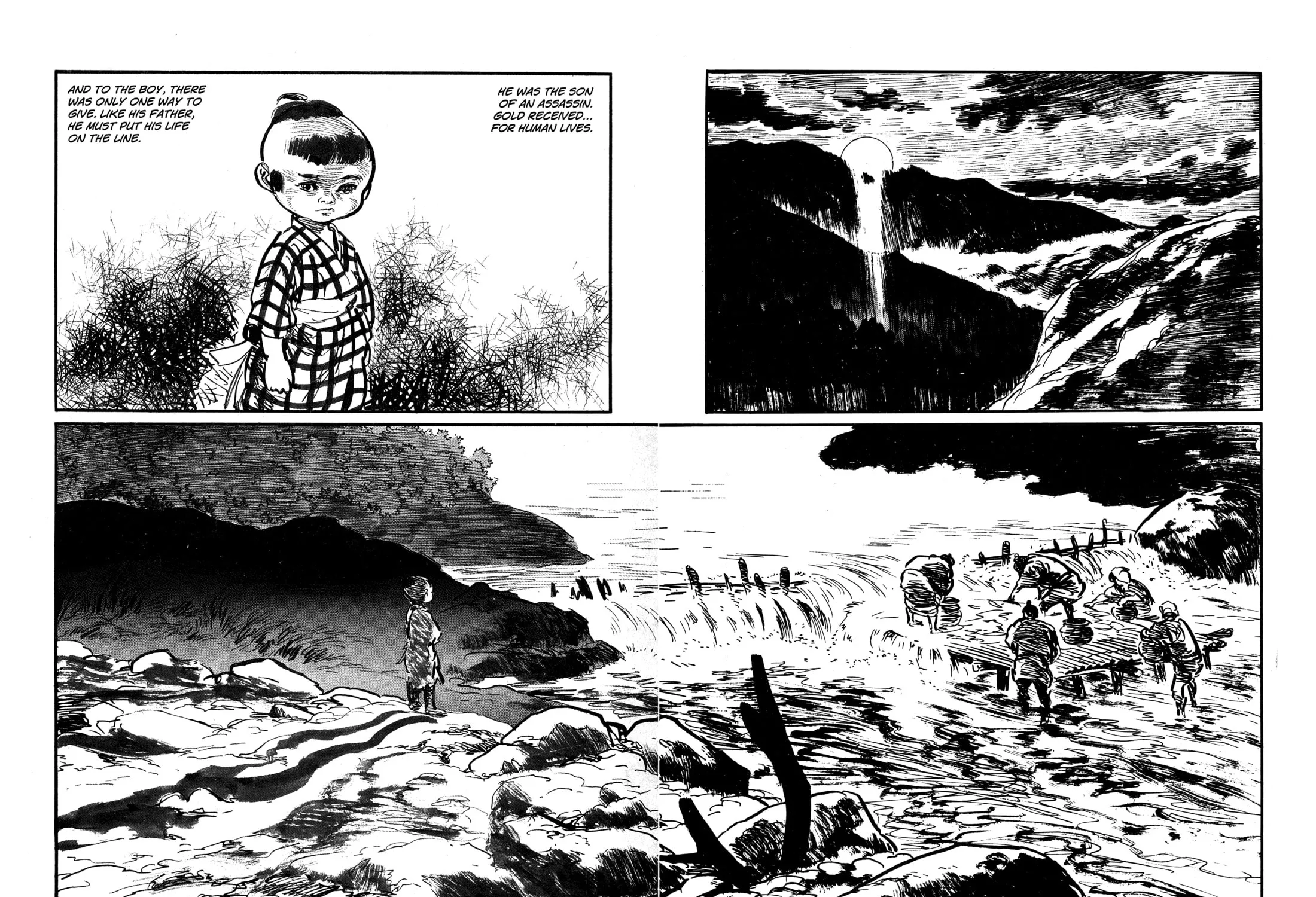 Read Lone Wolf and Cub chapter 52 image 28 on Lezhin