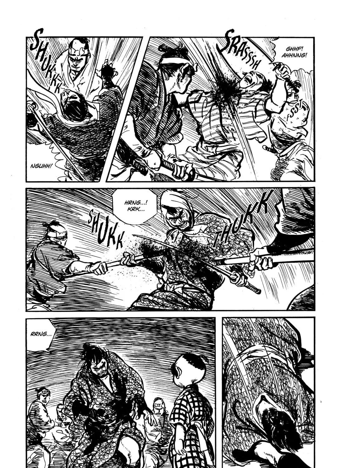 Read Lone Wolf and Cub chapter 54 image 110 on Lezhin