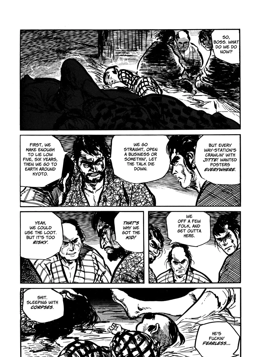 Read Lone Wolf and Cub chapter 54 image 80 on Lezhin