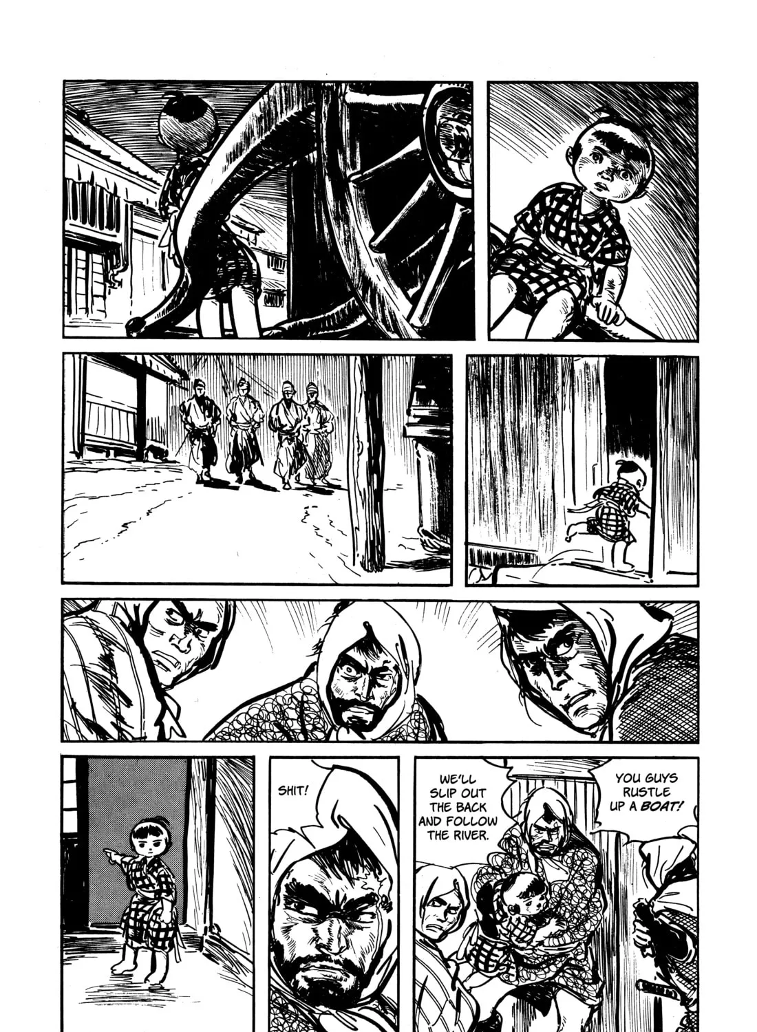 Read Lone Wolf and Cub chapter 54 image 92 on Lezhin