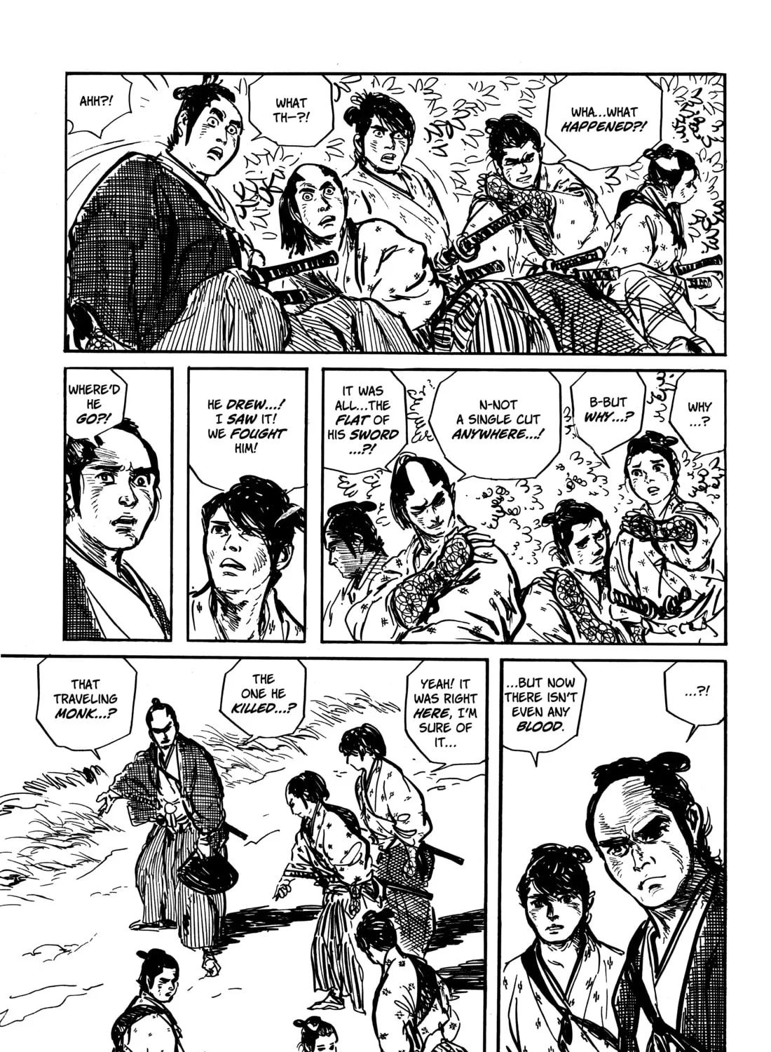 Read Lone Wolf and Cub chapter 55 image 104 on Lezhin