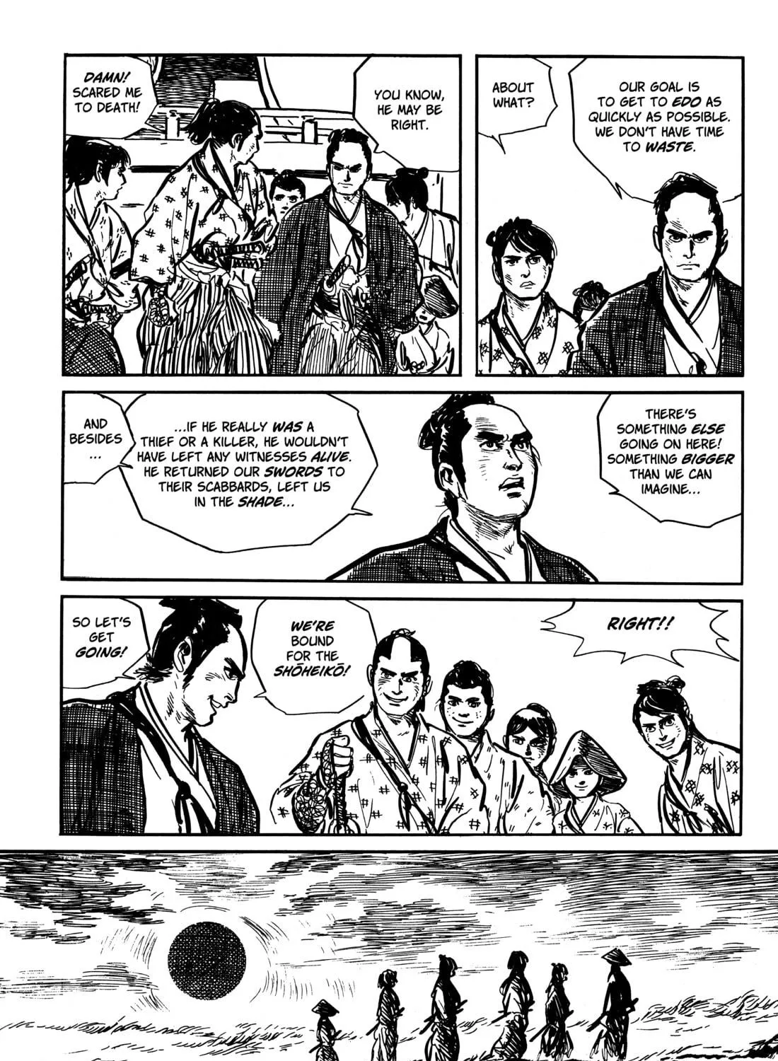 Read Lone Wolf and Cub chapter 55 image 112 on Lezhin