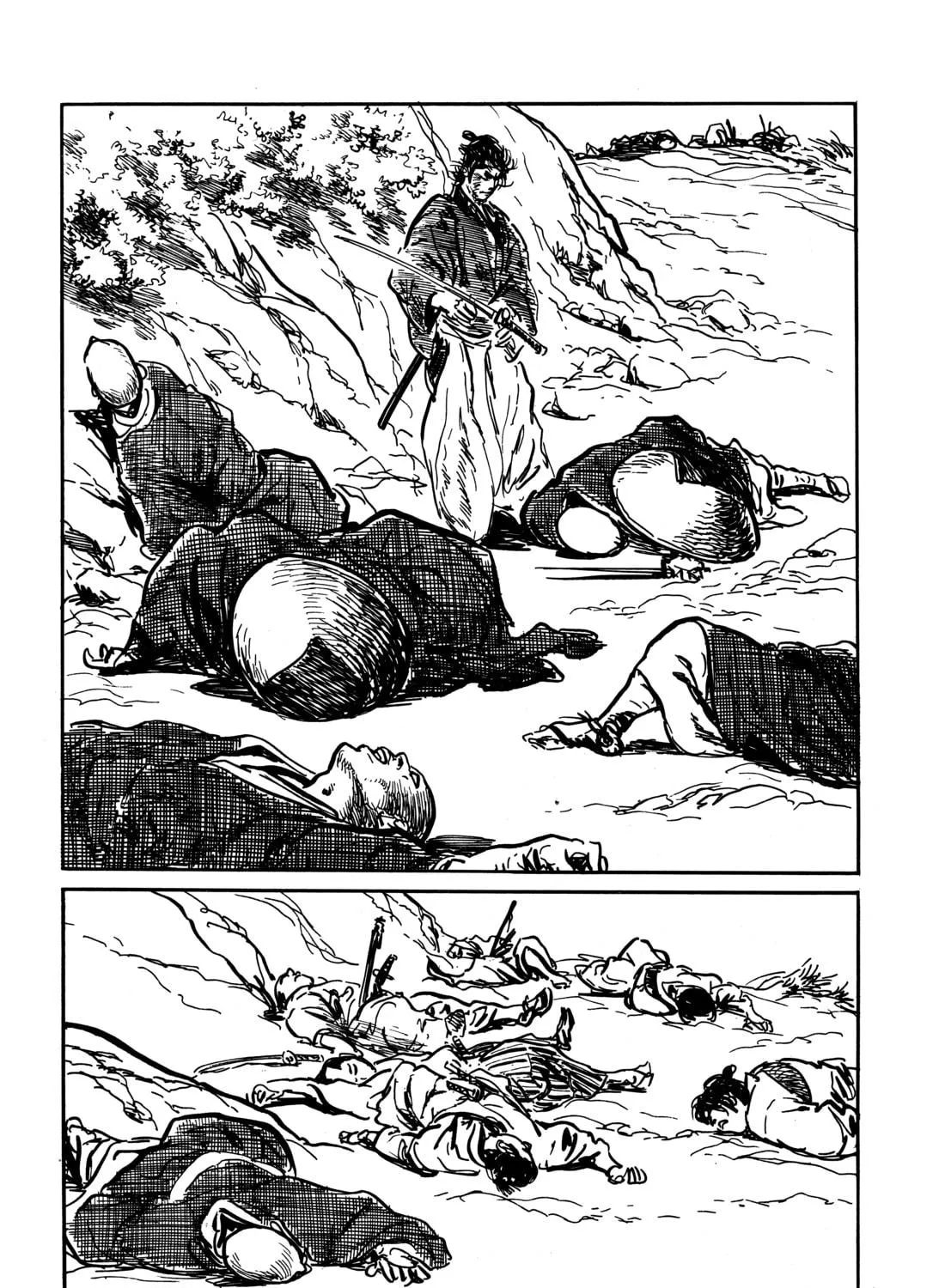 Read Lone Wolf and Cub chapter 55 image 94 on Lezhin