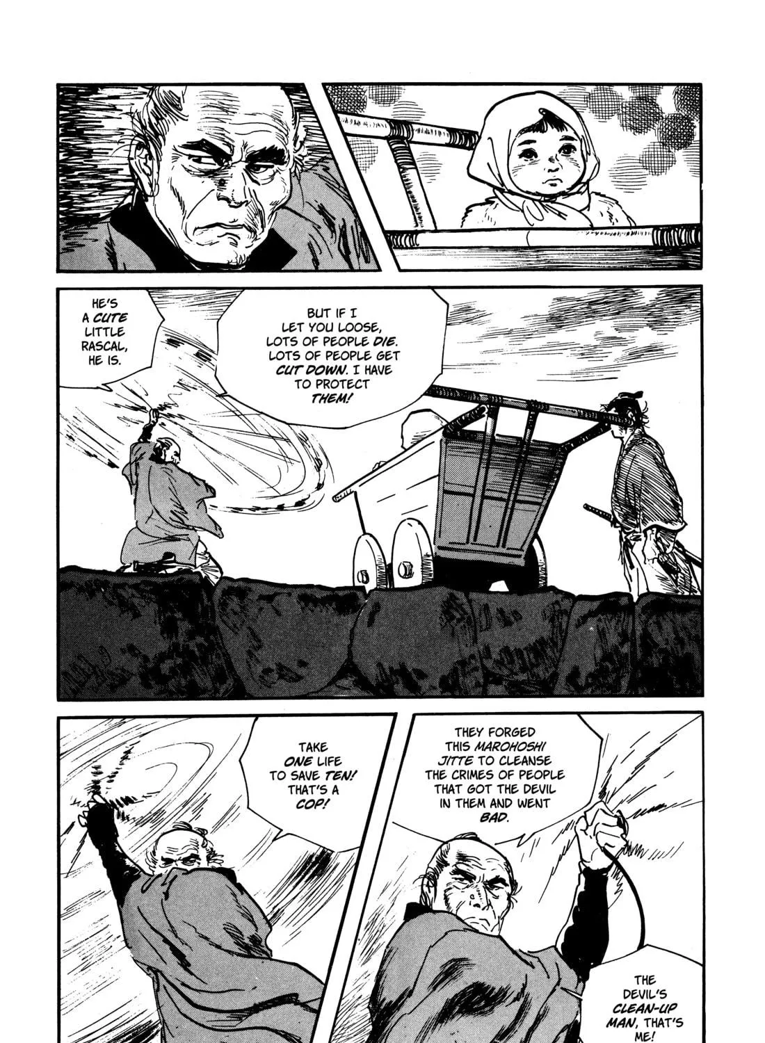 Read Lone Wolf and Cub chapter 65 image 108 on Lezhin