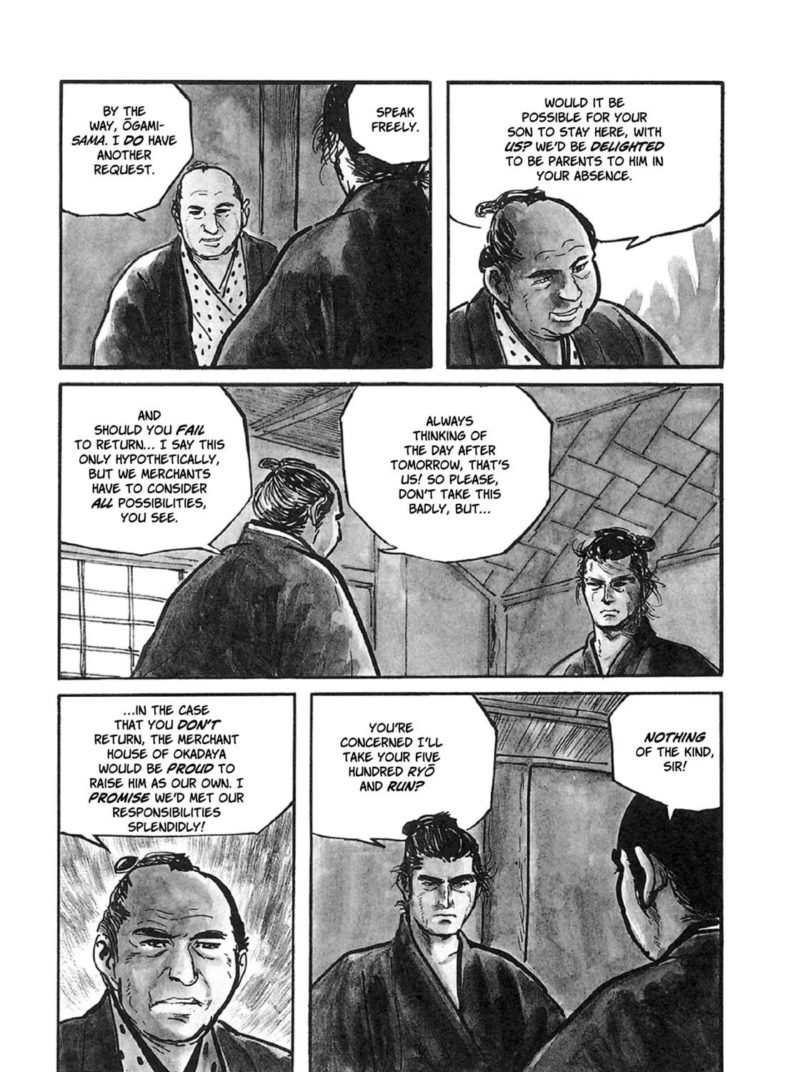 Read Lone Wolf and Cub chapter 66 image 8 on Lezhin
