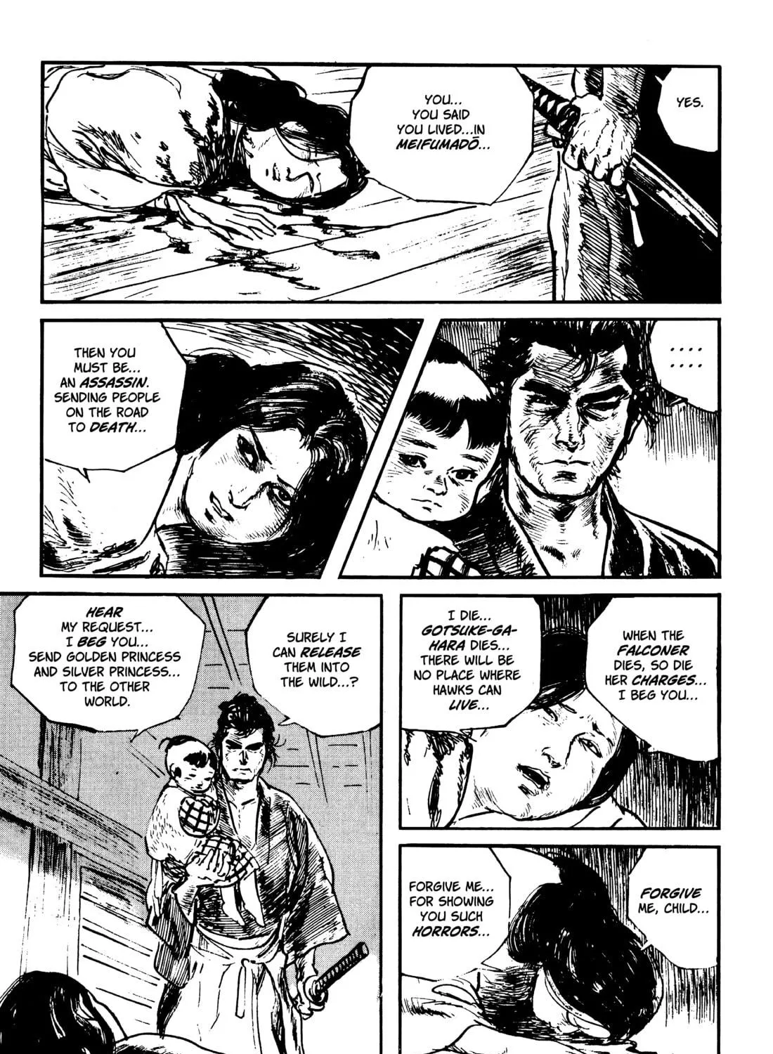 Read Lone Wolf and Cub chapter 68 image 108 on Lezhin