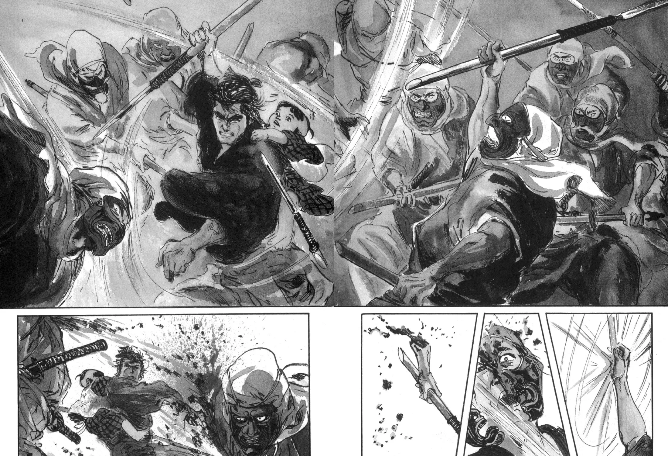 Read Lone Wolf and Cub chapter 71 image 126 on Lezhin