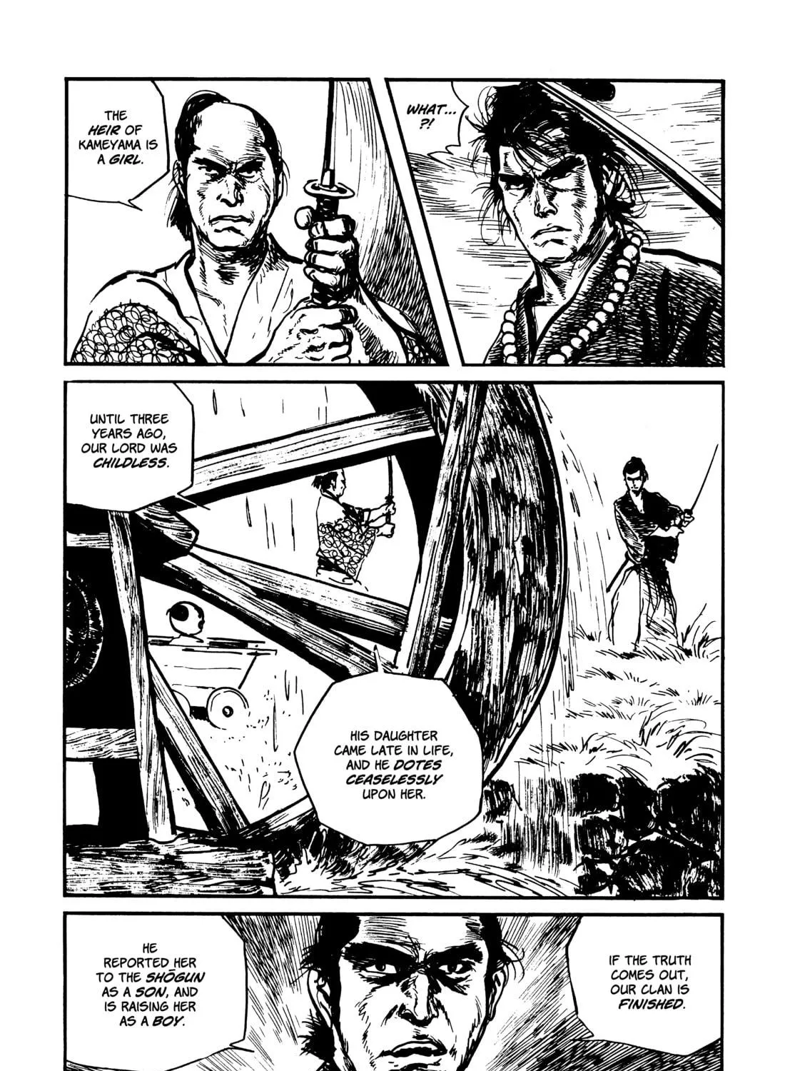 Read Lone Wolf and Cub chapter 73 image 46 on Lezhin