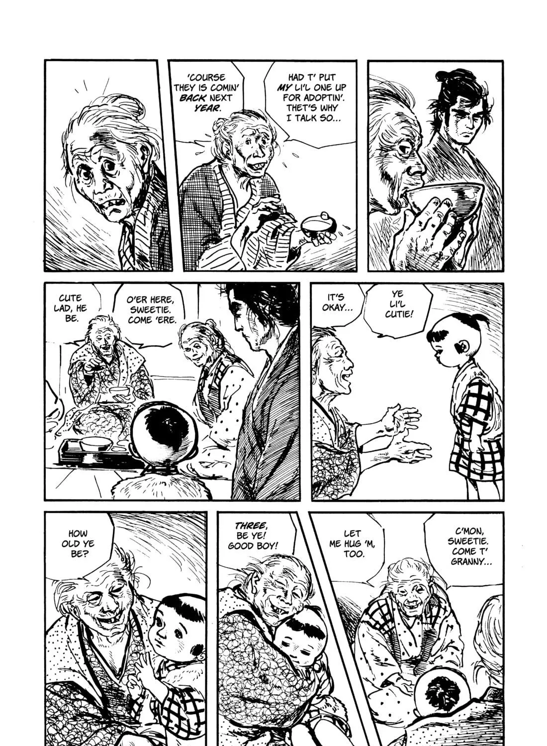 Read Lone Wolf and Cub chapter 74 image 38 on Lezhin