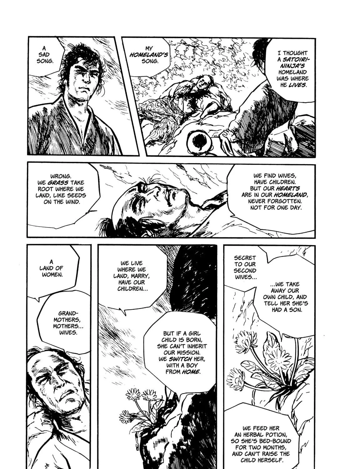 Read Lone Wolf and Cub chapter 74 image 98 on Lezhin