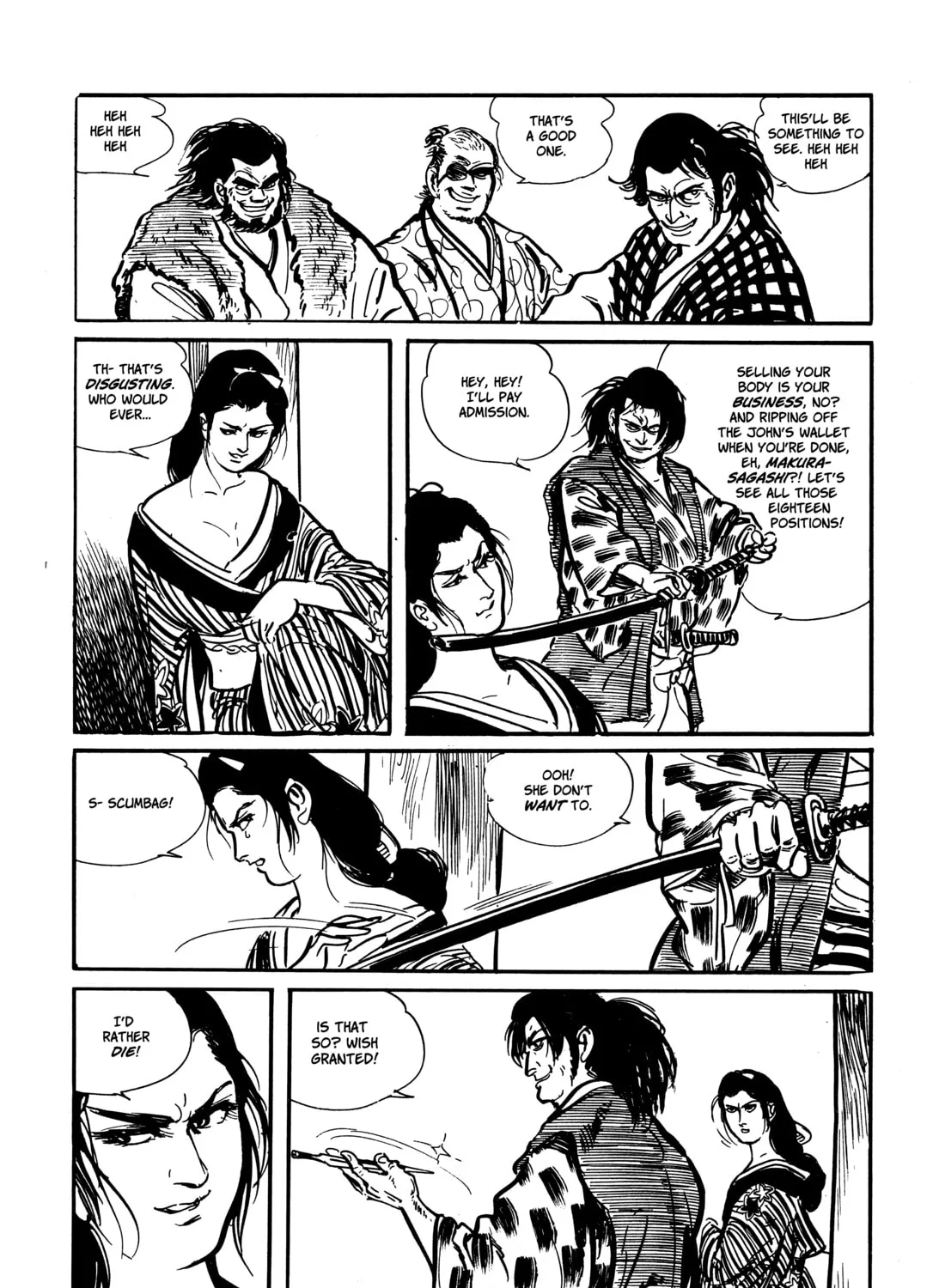 Read Lone Wolf and Cub chapter 8 image 50 on Lezhin