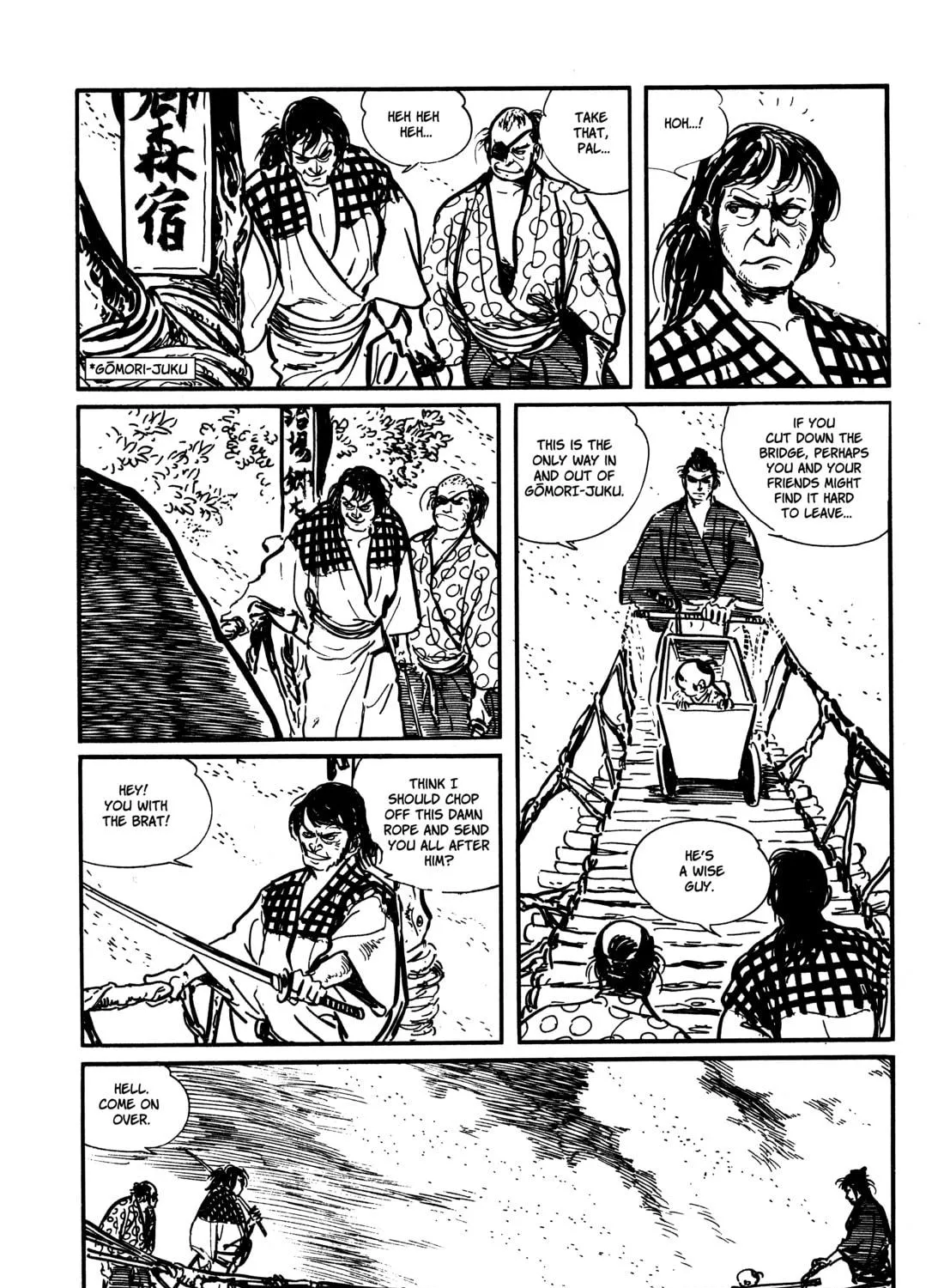 Read Lone Wolf and Cub chapter 8 image 8 on Lezhin