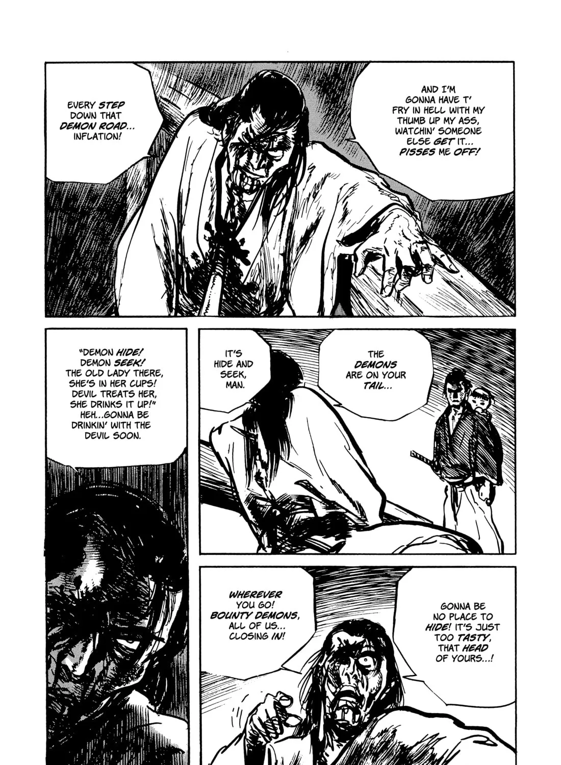 Read Lone Wolf and Cub chapter 81 image 110 on Lezhin