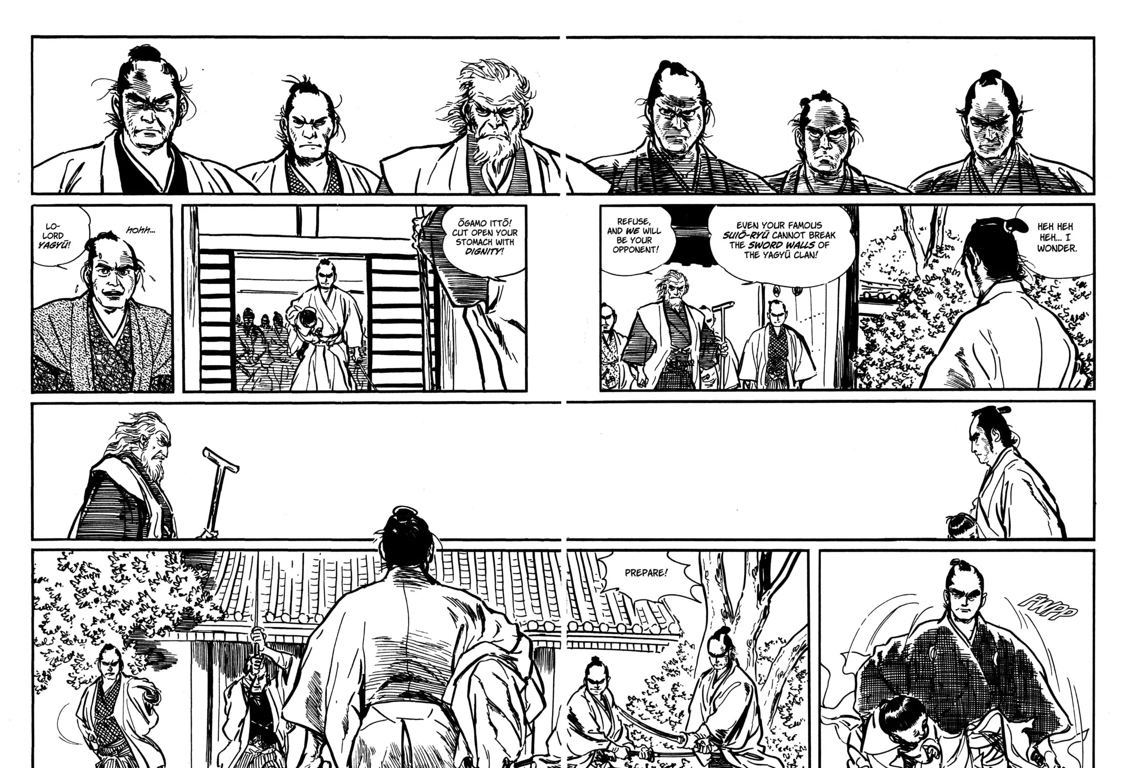 Read Lone Wolf and Cub chapter 9 image 32 on Lezhin