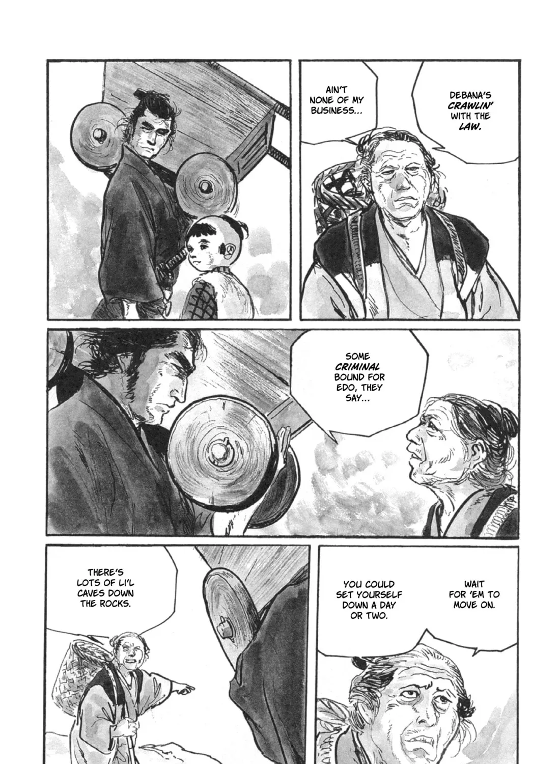 Read Lone Wolf and Cub chapter 93 image 14 on Lezhin