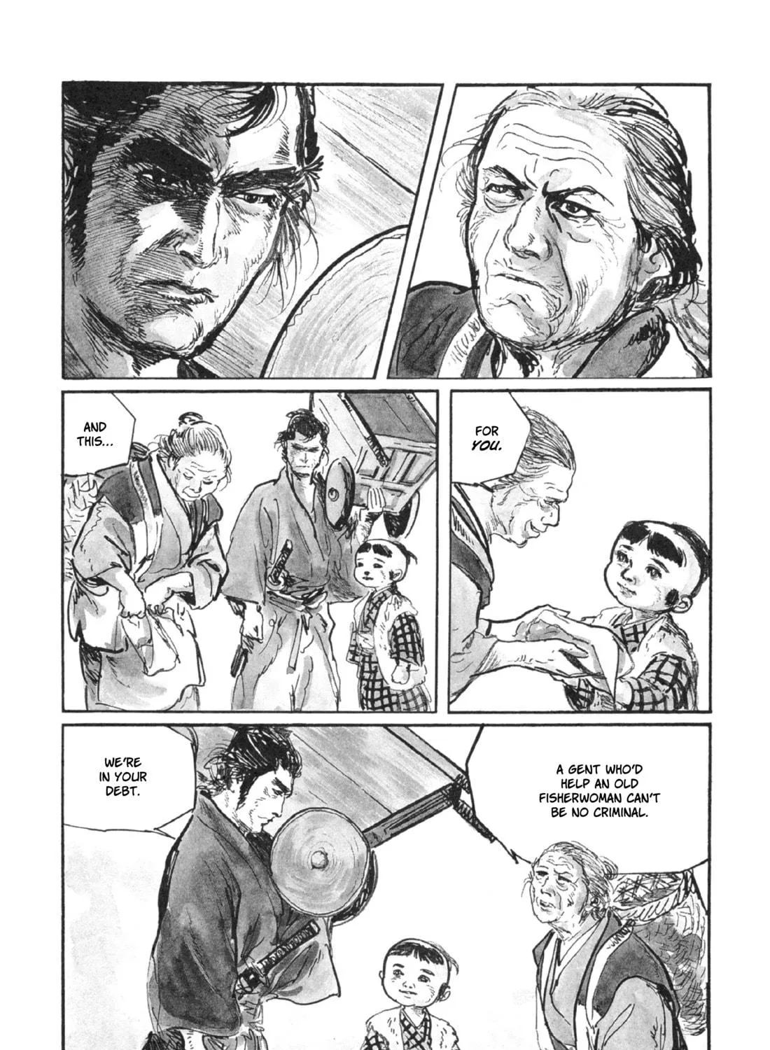 Read Lone Wolf and Cub chapter 93 image 16 on Lezhin