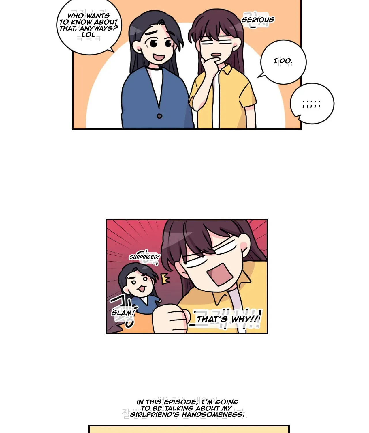 Read Look over here, Hamppoya chapter 17 image 1 on Lezhin