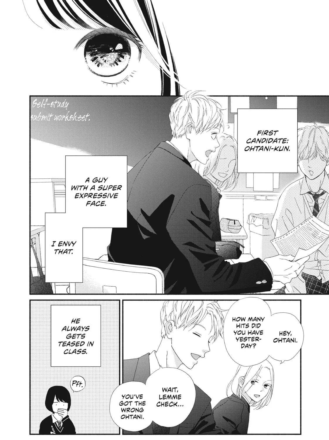 Read Looking at Your Profile chapter 1 image 38 on Lezhin