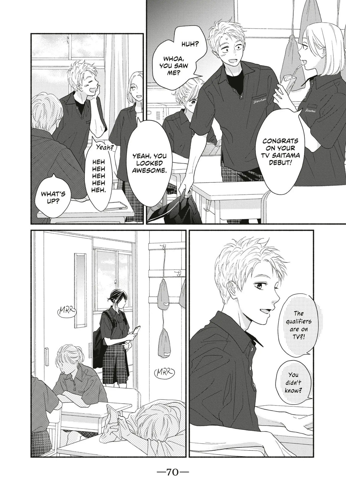 Read Looking at Your Profile chapter 14 image 21 on Lezhin