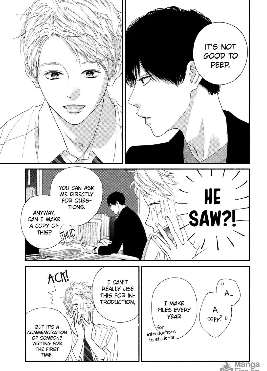 Read Looking at Your Profile chapter 5 image 45 on Lezhin