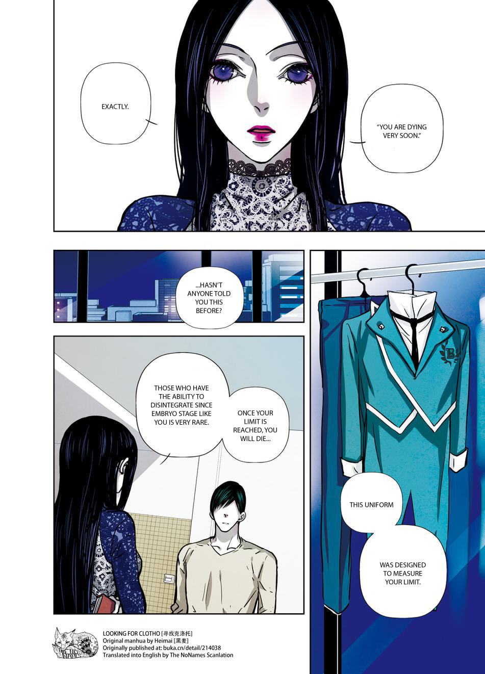 Read Looking for Clotho chapter 16 image 20 on Lezhin