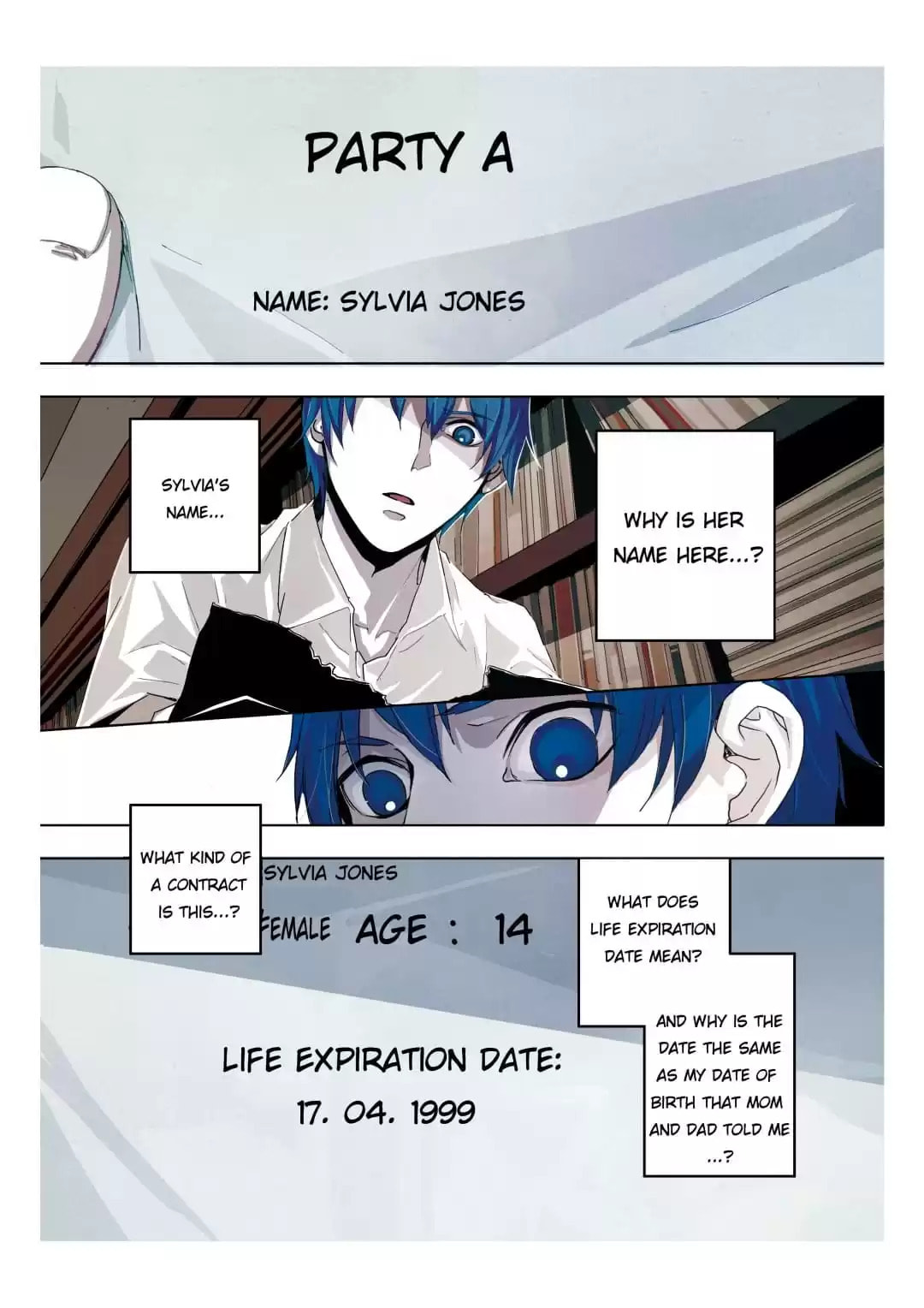 Read Looking for Clotho chapter 2 image 10 on Lezhin