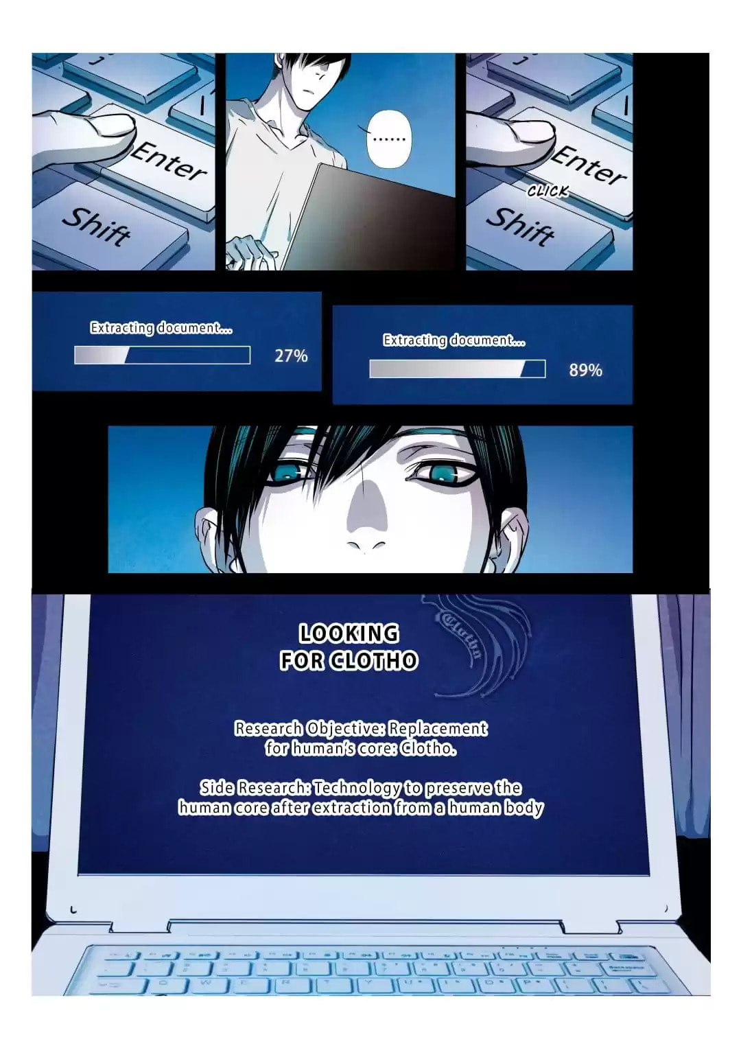 Read Looking for Clotho chapter 48 image 14 on Lezhin