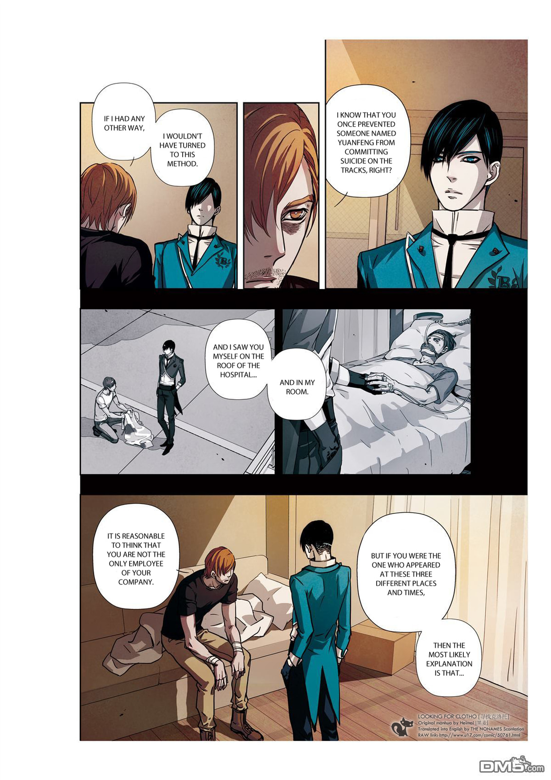 Read Looking for Clotho chapter 8 image 4 on Lezhin