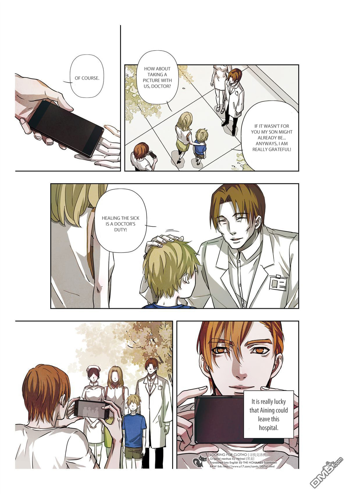 Read Looking for Clotho chapter 8 image 9 on Lezhin