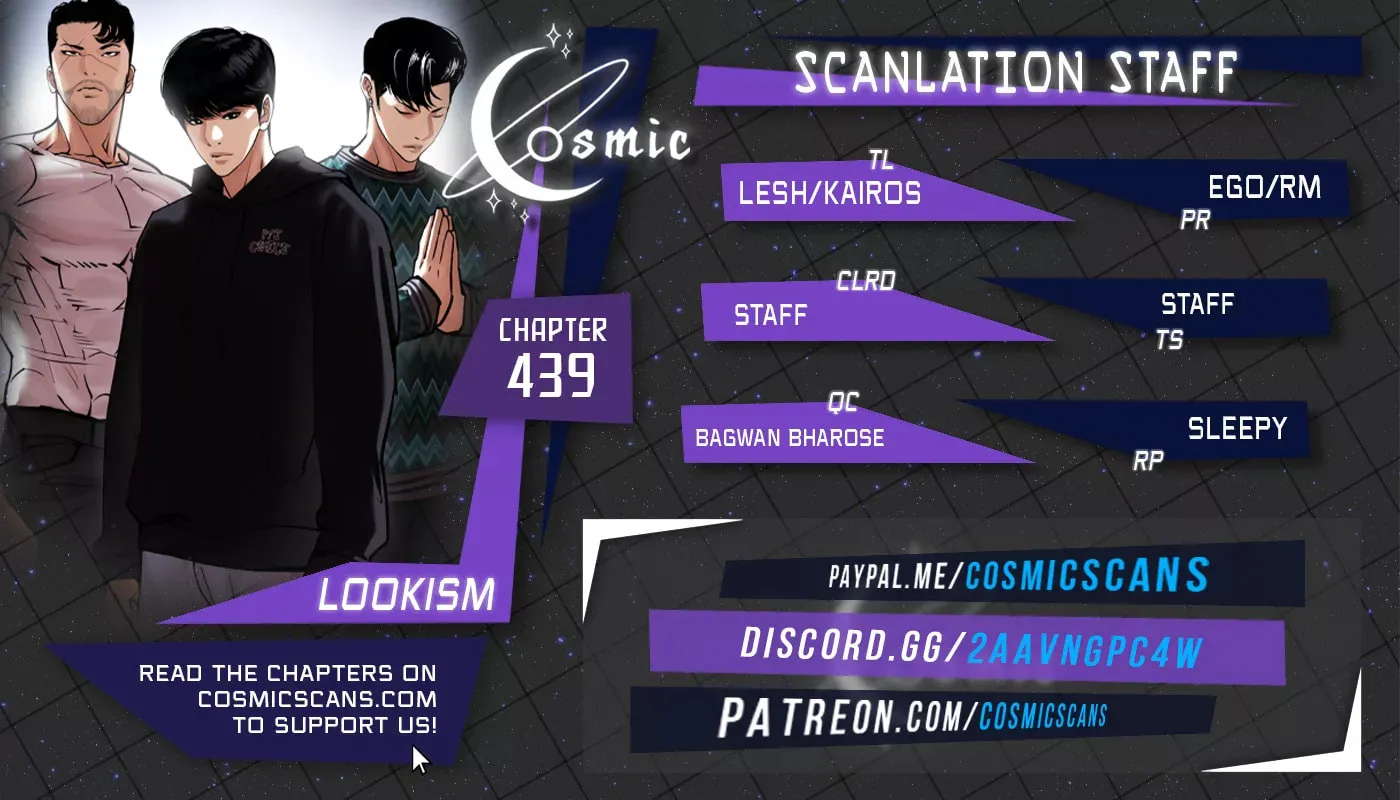 Read Lookism chapter 439 image 0 on Lezhin