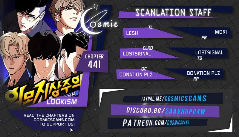 Read Lookism chapter 441 image 0 on Lezhin