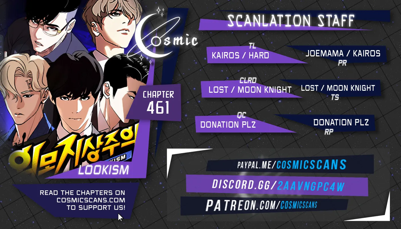 Read Lookism chapter 461 image 0 on Lezhin