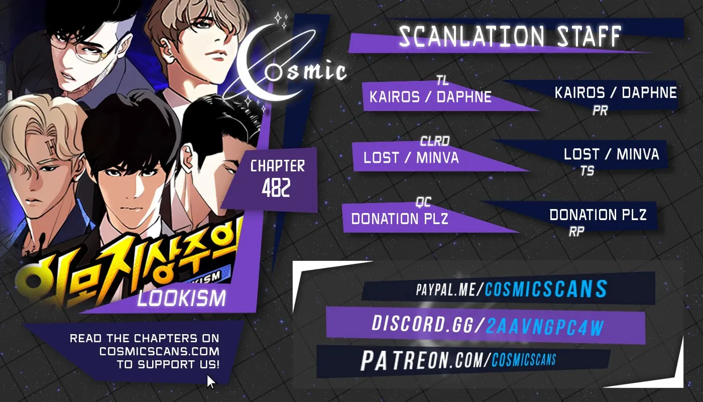 Read Lookism chapter 482 image 0 on Lezhin