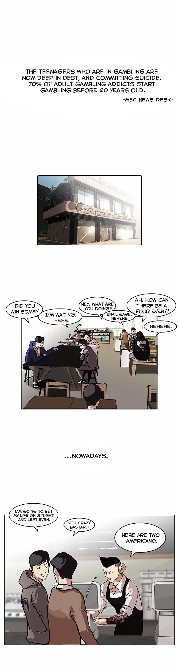 Read Lookism chapter 83.1 image 1 on Lezhin