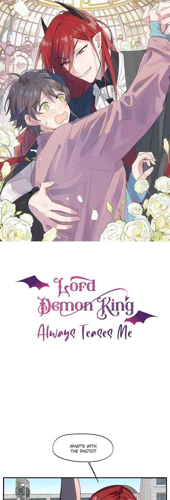 Lord Demon King Always Teases Me Chapter 7 page 1 - 
