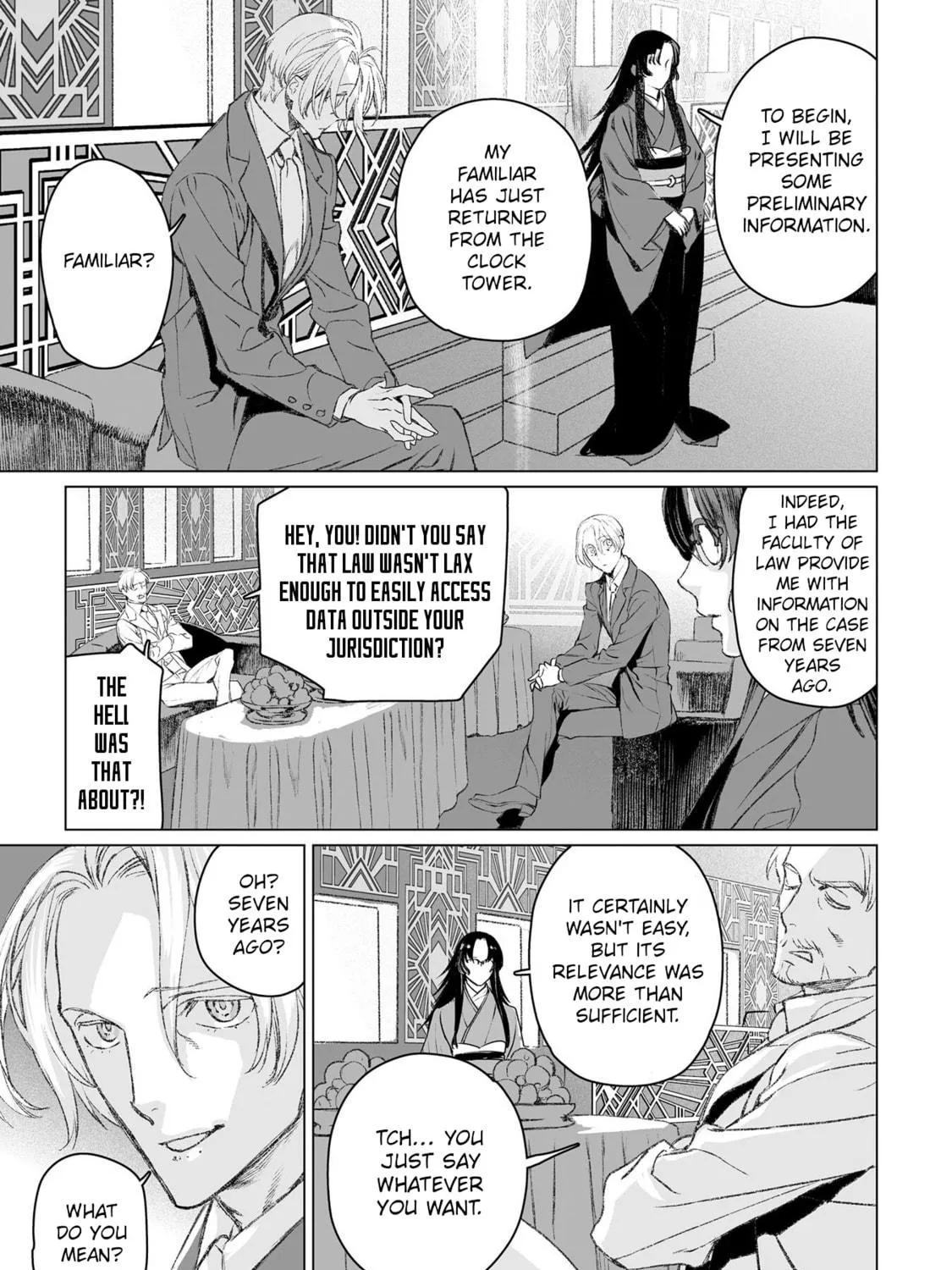 Read Lord El-Melloi II Case Files chapter 49 image 22 on Lezhin