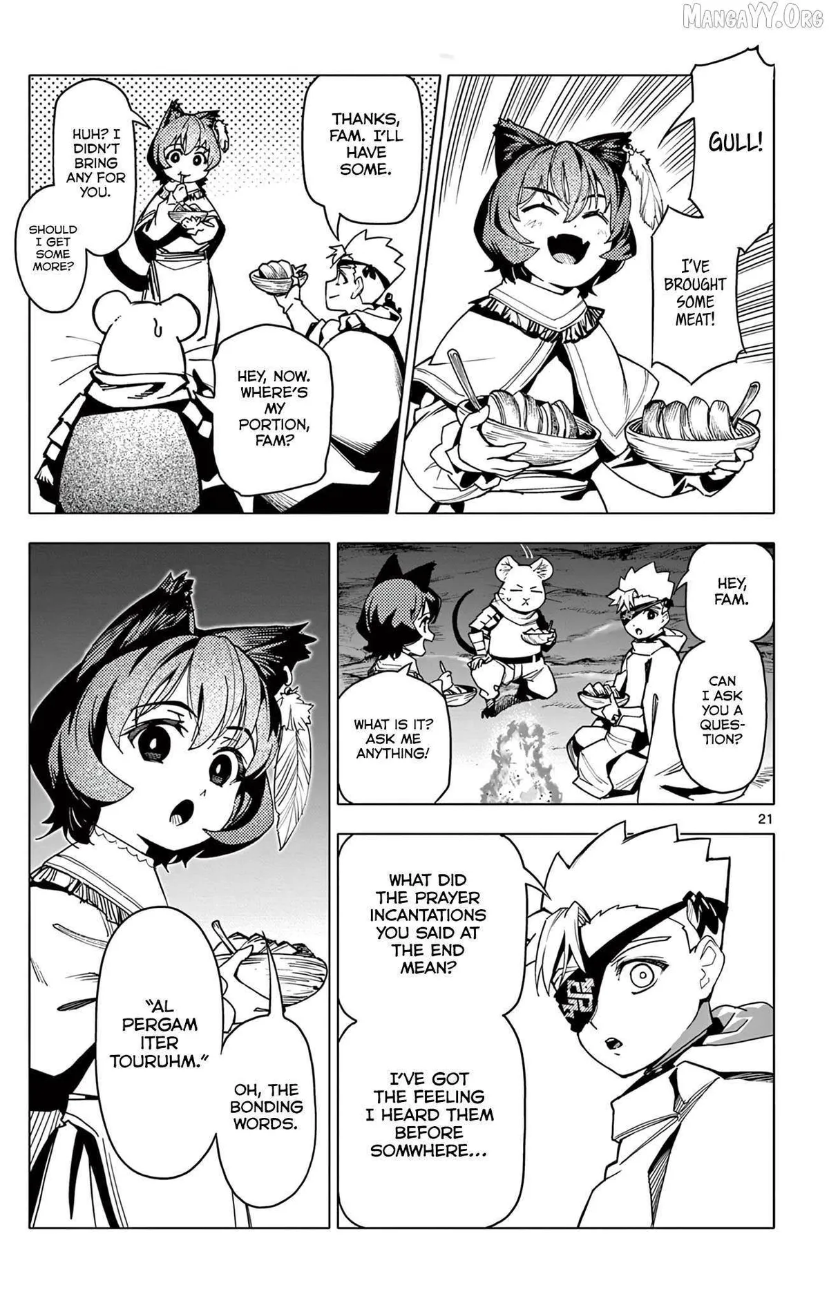 Read Lord Magear no Deshi chapter 13 image 20 on Lezhin