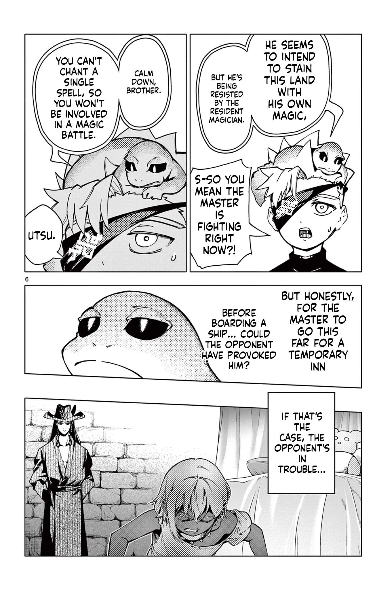 Read Lord Magear no Deshi chapter 19 image 6 on Lezhin