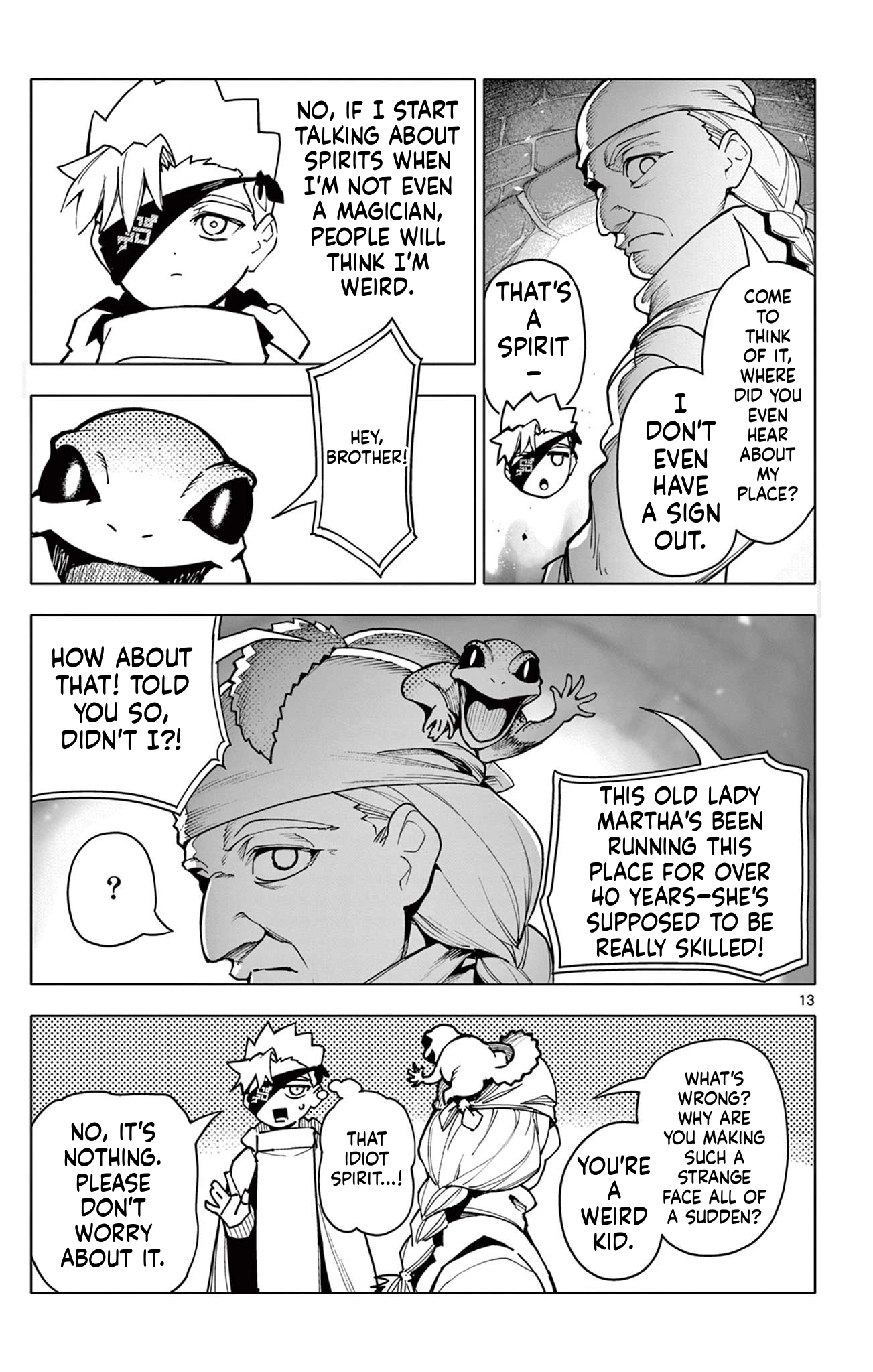 Read Lord Magear no Deshi chapter 20 image 13 on Lezhin