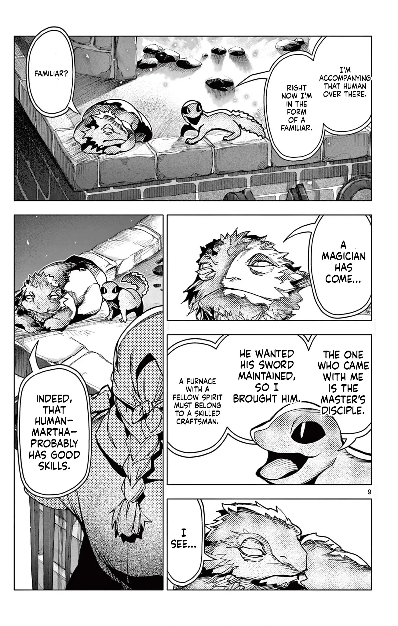 Read Lord Magear no Deshi chapter 20 image 9 on Lezhin