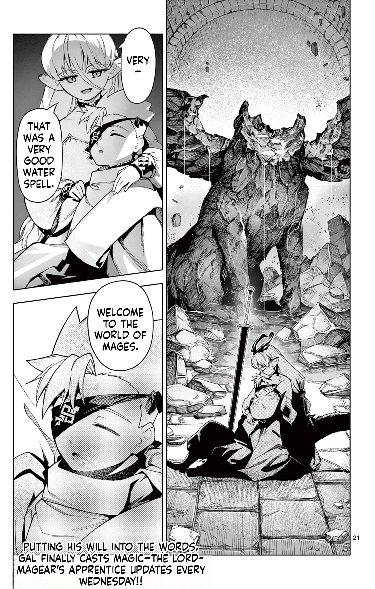 Read Lord Magear no Deshi chapter 27 image 21 on Lezhin