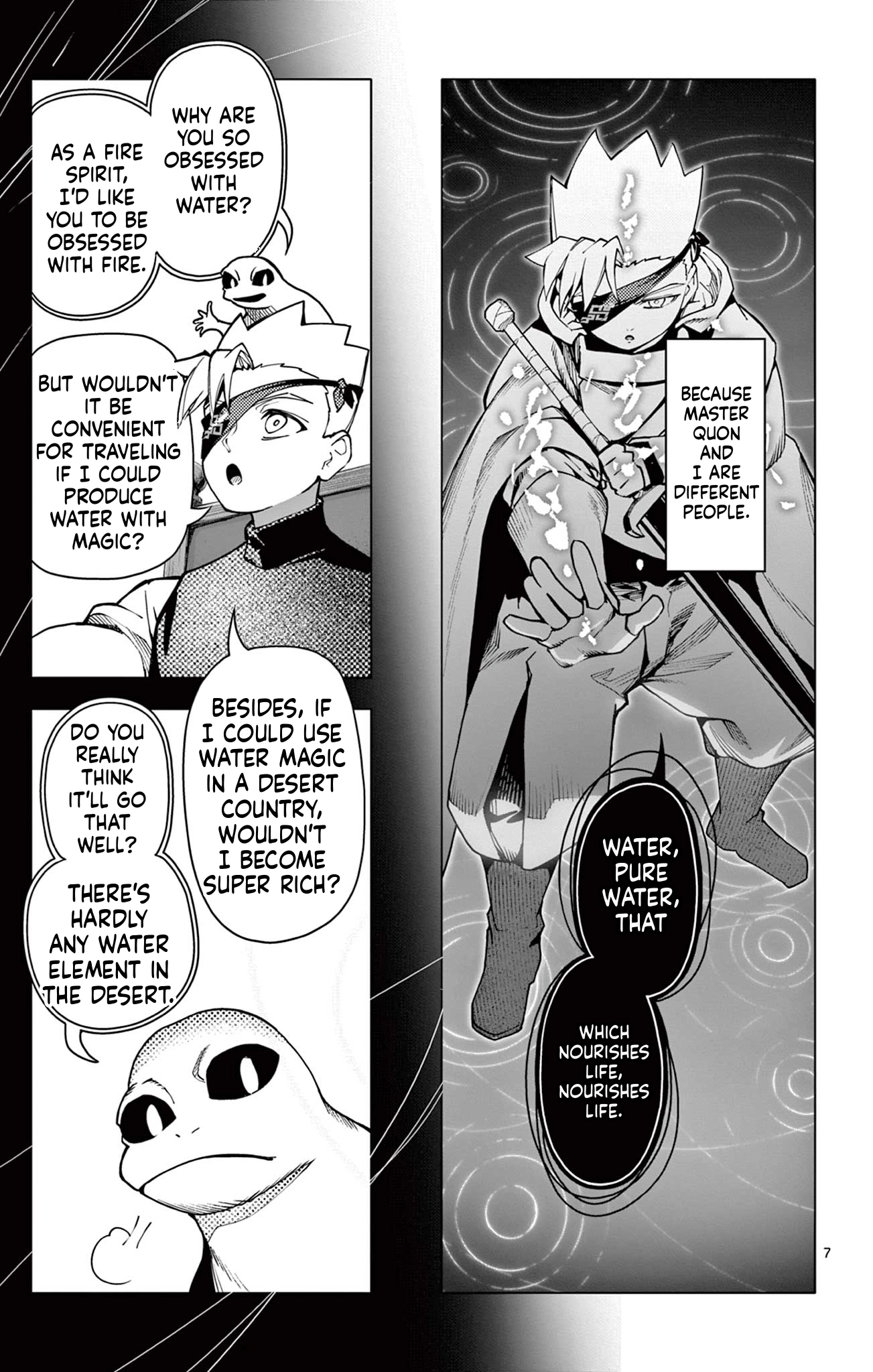 Read Lord Magear no Deshi chapter 27 image 7 on Lezhin
