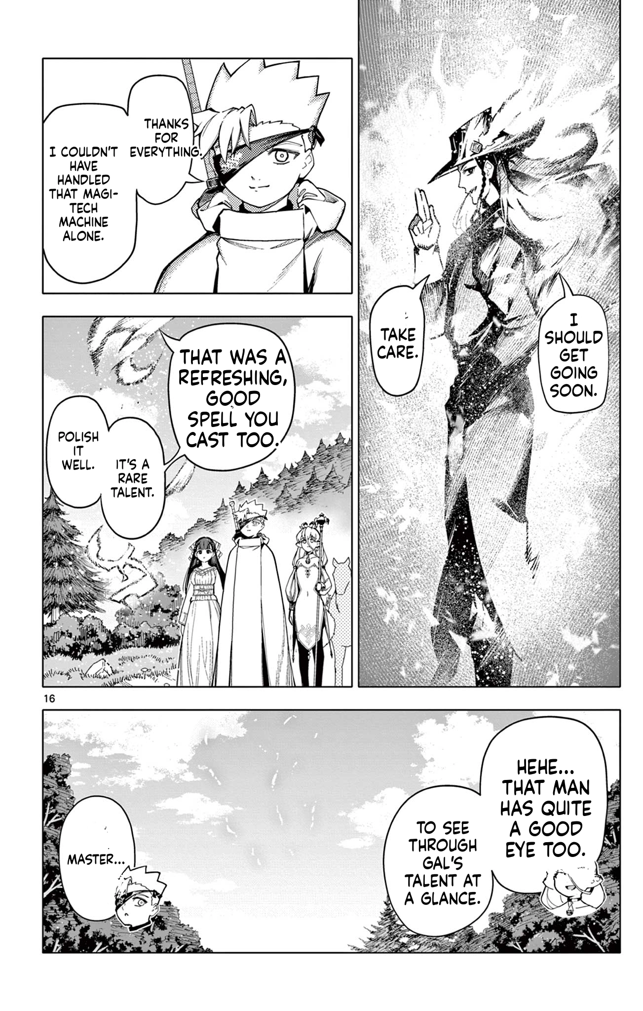 Read Lord Magear no Deshi chapter 28 image 16 on Lezhin